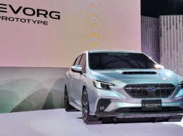 Subaru анонсировала тизером новый Levorg STI Sport (ФОТО)
