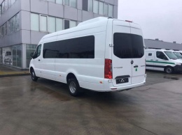 Первая заводская маршрутка Sprinter уже в Украине