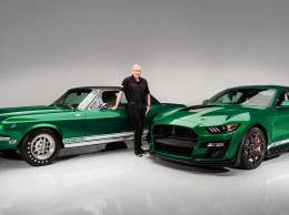 Ford Mustang Shelby GT500 прикинулся «Зеленым шершнем»