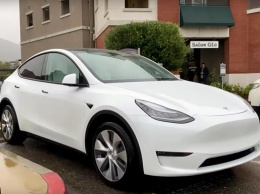 Tesla Model Y с двумя моторами показали на видео