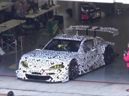 Toyota тестирует гоночный автомобиль на базе Supra 2020