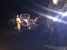 Под Акимовкой автомобиль попал в ловушку (фото)