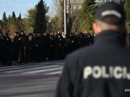 В Черногории возобновились "церковные" протесты