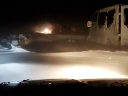 На Заставнивщине более 15 машин застряли в снежном плену