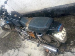 На Днепропетровщине разыскали угнанный мотоцикл