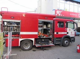 В Запорожье горело офисное здание: пострадали дети (фото)