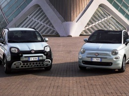 Гибридные Fiat 500 и Fiat Panda готовы выйти на рынок