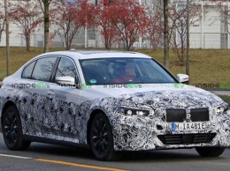 Электрическая версия BMW 3-Series замечена на тестах