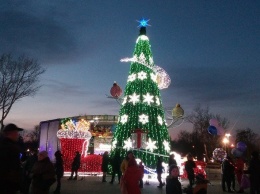 В парке "Веселка" два дня будут весело прощаться с новогодней елкой