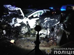 Под Дубно произошло ДТП с четырьмя авто: трое пострадавших
