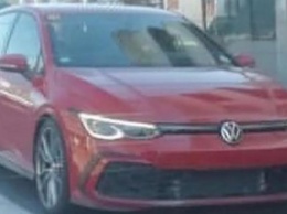 «Заряженный» VW Golf восьмого поколения поймали без камуфляжа