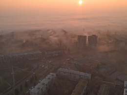 Никополь поглотил туман: почему он пахнет дымом