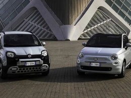 Fiat выпустил гибридные версии моделей Fiat 500 и Panda