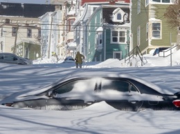 Снегопад в Канаде побил 20-летний рекорд