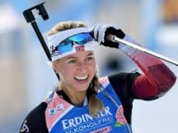 Норвежка Екхофф выиграла персьют на V этапе Кубка мира по биатлону; Семеренко - восьмая