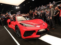 Первый Corvette Stingray 2020 продан за 3 млн долларов (ФОТО)
