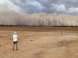 Австралию накрыли пылевые бури
