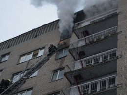 В Днепре горело общежитие