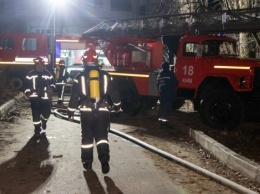 В Киеве сгорела квартира, вследствие чего пострадала пожилая женщина