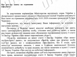 В МВД не знают, кто такая Татьяна Черновол, которая записывает видео с автоматом Калашникова от министра Авакова