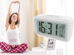 CAT-100 - новая модель часов с будильником и термометром от Ritmix