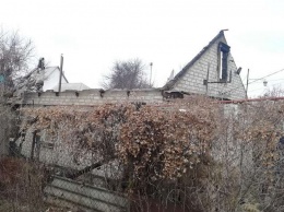В Днепре горел дом воспитательницы детского сада