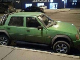 В Харькове заметили "Славуту" в кузове пикап