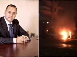 В Ужгороде сожгли автомобиль дипломата Игоря Дира - соцсети