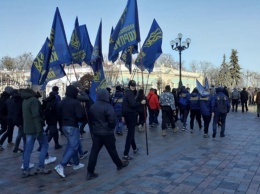 Центр Киева перекрыт противниками открытия рынка земли (ФОТО)