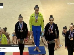 Украинки завоевали 18 медалей на турнире по художественной гимнастике в Лос-Анджелесе