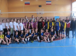 В Красногвардейском прошел турнир по волейболу