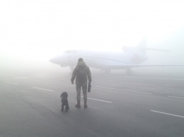 Из-за тумана в Жулянах задерживают и отменяют рейсы