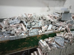 На 3 млн гривен СБУ задержала на Львовщине рекордную партию контрабандных сигарет (фото)