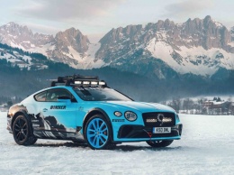 2020 Bentley Continental GT Ice Race - снежный гонщик