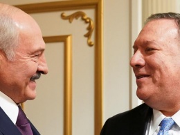 Лукашенко обсудил с Помпео сотрудничество Белоруссии и НАТО