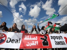 Этнические арабы в Израиле выразили протест против "мирного плана" Трампа