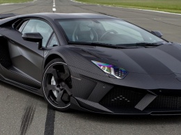 Lamborghini Aventador Carbonado 1250HP сгорел в пражском туннеле (ФОТО)