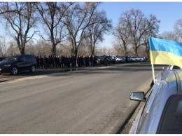 Жители Кривого Рога автопробегом отметили пятую годовщину со дня гибели Кузьмы Скрябина
