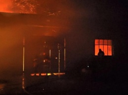 В Одесской области случился масштабный пожар