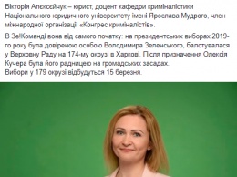 "Слуга народа" выдвинула кандидатом на выборах в Раду по харьковскому округу невестку экс-замгубернатора