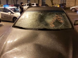 Полиция Киева объявила в розыск погромщика неправильно припаркованной машины