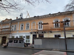 В историческом центре Одессы продолжаются ремонт и реставрация фасадов зданий-памятников. Фото