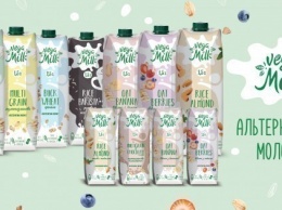 В Украине запускают производство растительного молока Vega Milk