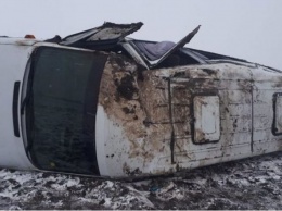 В Запорожской области в ДТП попала пассажирская маршрутка: пострадали 6 человек