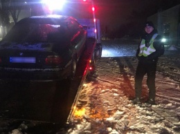 Херсонские патрульные остановили пьяного водителя ночью: тот возвращался домой из Олешек