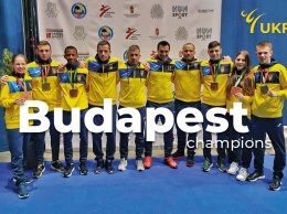 Сборная Украины завоевала два золота на соревнованиях в Будапеште