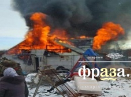 Сгорел дом у священника УПЦ - 12 детей без крова