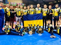 Украинские кикбоксеры выиграли 13 золотых медалей на Кубке Европы
