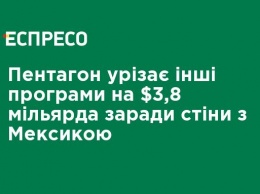 Пентагон урезает другие программы на $ 3,8 миллиарда ради стены с Мексикой