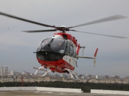 Вертолет с тяжелобольным пациентом сел на крыше Института сердца